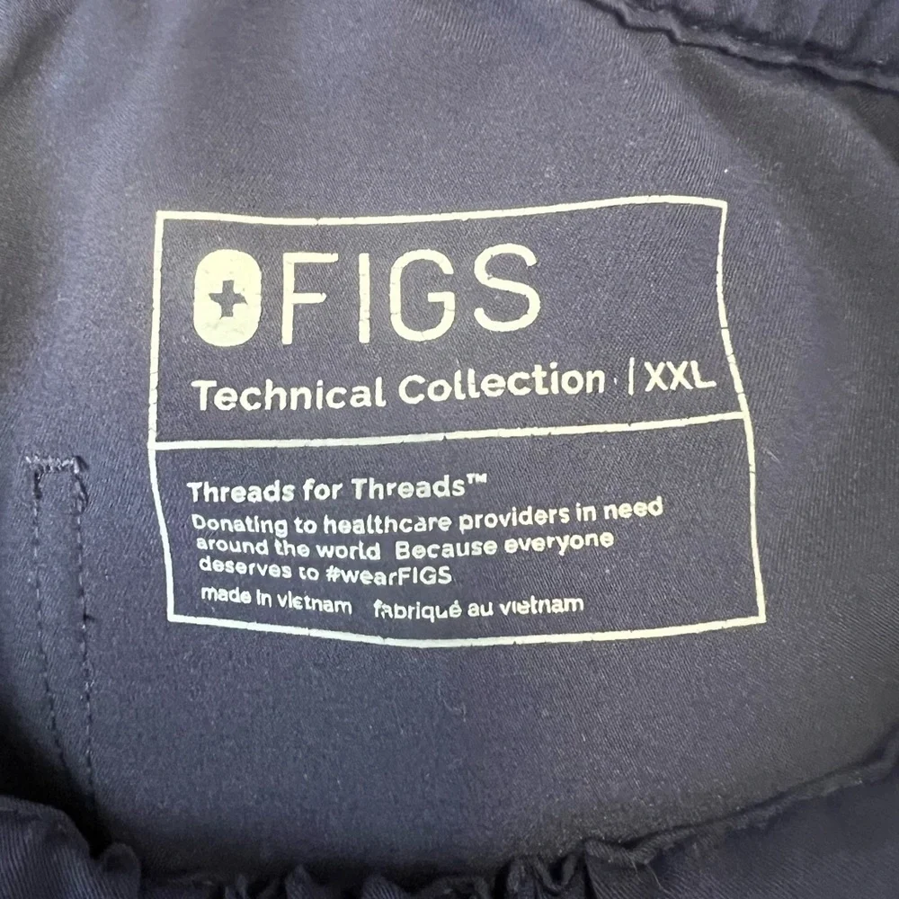 Figs Pisco Basic Scrub Pants Size Men’s XXL Color Navy